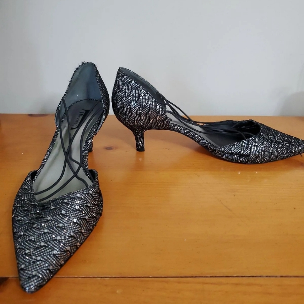 J. Renee cross strap low heel